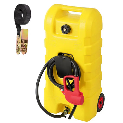 15-gallon portable fuel tank with LE pump and 10-foot hose